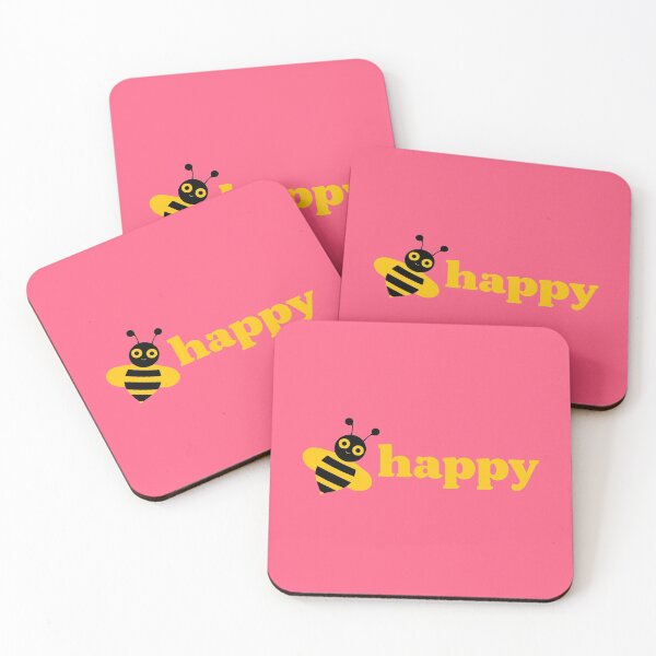 Item preview, Bee happy (yellow) designed and sold by helengarvey.