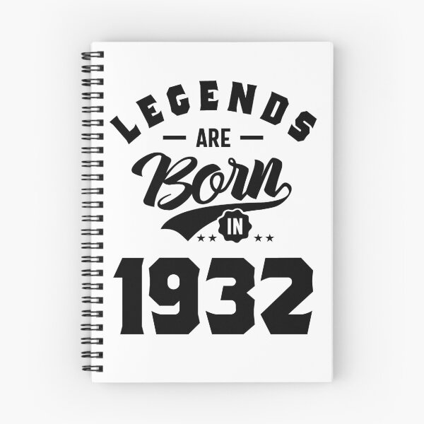Item preview, Legends Are Born in 1932 Birthday Gift designed and sold by cidolopez.