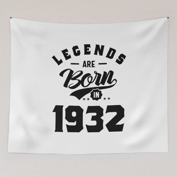 Item preview, Legends Are Born in 1932 Birthday Gift designed and sold by cidolopez.