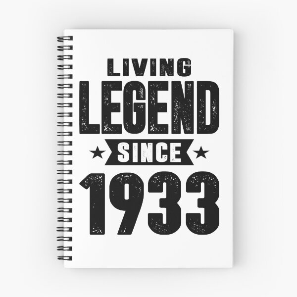 Item preview, Living Legend Since 1933 Birthday Gift designed and sold by cidolopez.