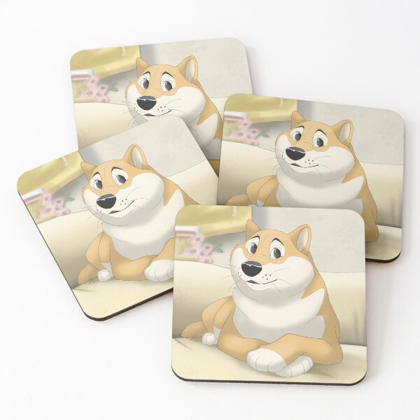 Item preview, Doge Cartoon (with background) designed and sold by Isa Bredt.