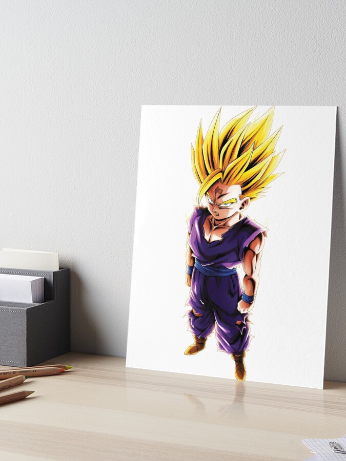 Gohan super saiyan 2  Art Board Print for Sale by fitainment