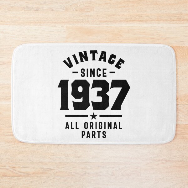 Item preview, Vintage Since 1937 Birthday Gift designed and sold by cidolopez.
