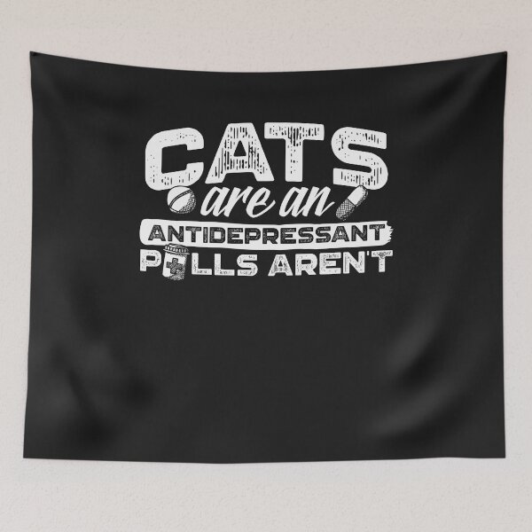 Item preview, funny cat shirt Cat is my andidepressant designed and sold by WelderSurgeon.