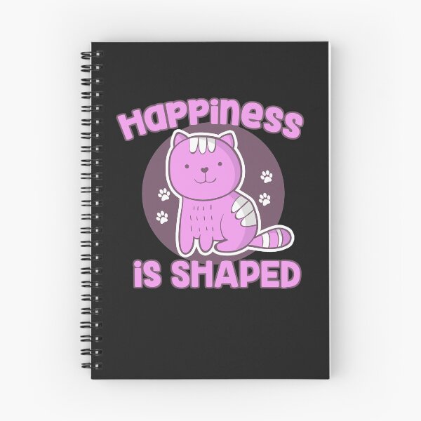 Item preview, Happiness is Shaped Funny Cat shirt designed and sold by WelderSurgeon.