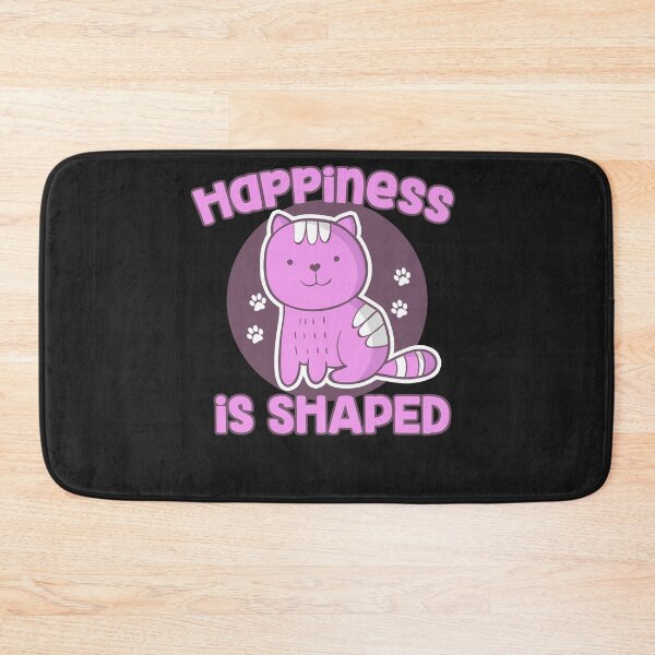 Item preview, Happiness is Shaped Funny Cat shirt designed and sold by WelderSurgeon.