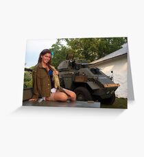 Michelle and the Humber Greeting Card