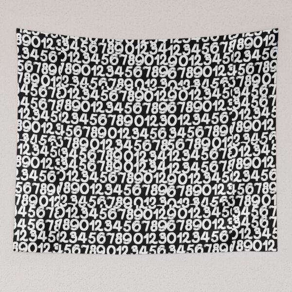 Item preview, Numbers Pattern designed and sold by Rickann.