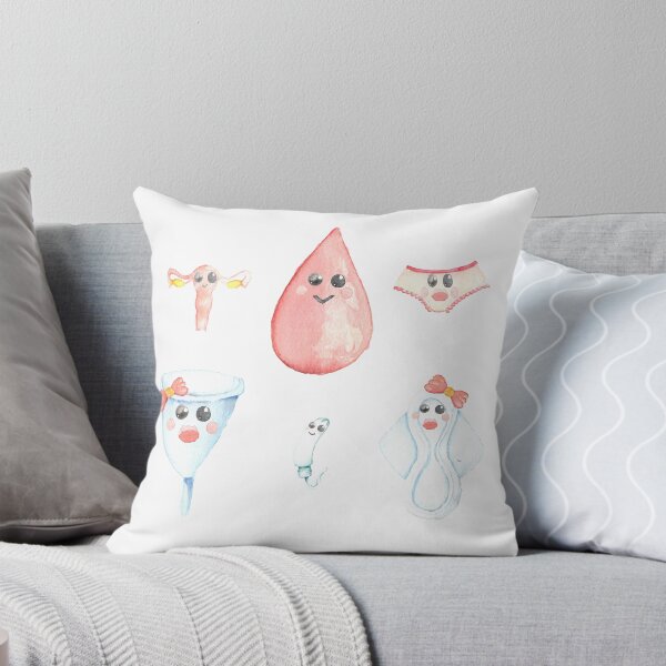 Item preview,  The Cutest Time of the Month – watercolor designed and sold by sadiesavesit.