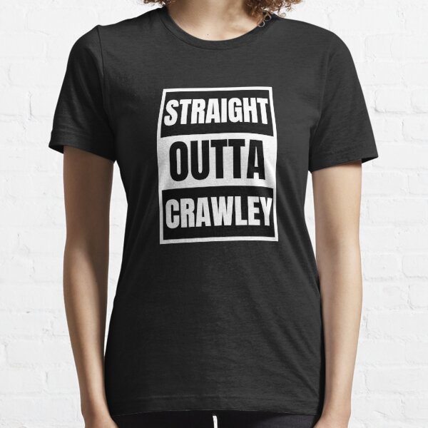Extra Large Crawley Town Retro Style FC Football Club T-Shirt