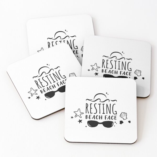 Item preview, Resting Beach Face designed and sold by wikawiki.