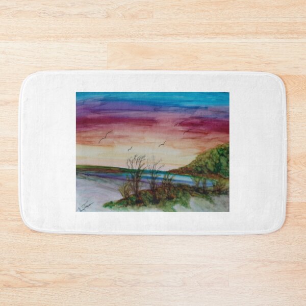 Item preview, Sunset on quiet beach designed and sold by Nancy Turner.
