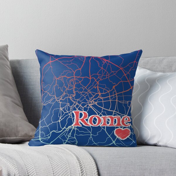 Item preview, Rome, Italy Souvenir Map Design designed and sold by sparkpress.