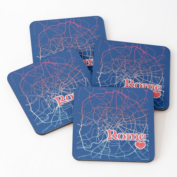 Item preview, Rome, Italy Souvenir Map Design designed and sold by sparkpress.
