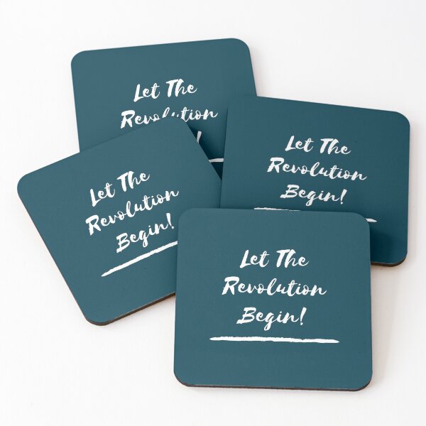 Item preview, Let The Revolution Begin! designed and sold by Legit Hooligan.
