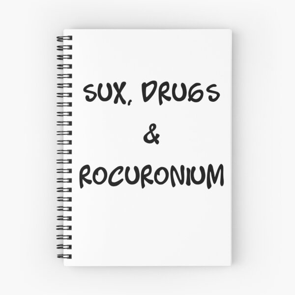 Item preview, Sux Drugs and Rocuronium designed and sold by VersiMerch.