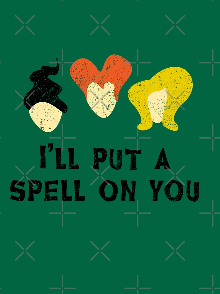 hocus pocus t shirt i put a spell on you