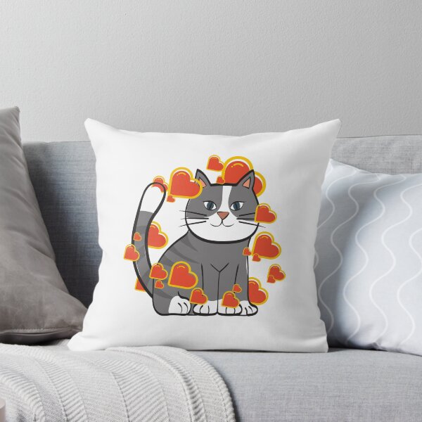 Item preview, Cat with hearts gift idea for women and men, face mask designed and sold by Whiskylover.