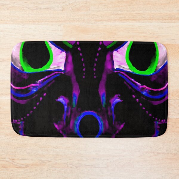 Item preview, Demon Ethnic Mask Extreme Close Up Illustration designed and sold by DFLC Prints.