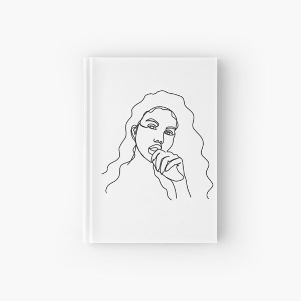 Item preview, Long Hair Feminine minimalist lines designed and sold by SheaDesign.