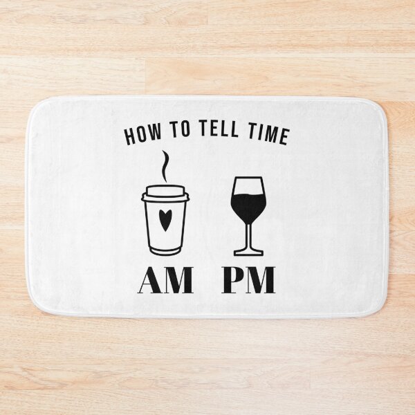 Item preview, How To Tell Time Morning Evening AM PM designed and sold by wikawiki.