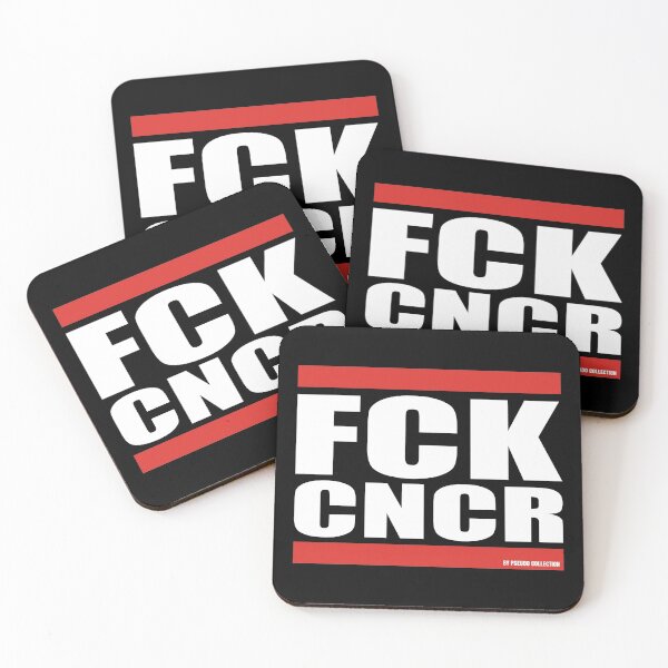 Item preview, FCK CNCR white designed and sold by PCollection.