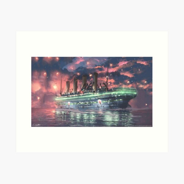 Item preview, Britannic - Painting | Art by Eliott Sontot designed and sold by Eliott Sontot.