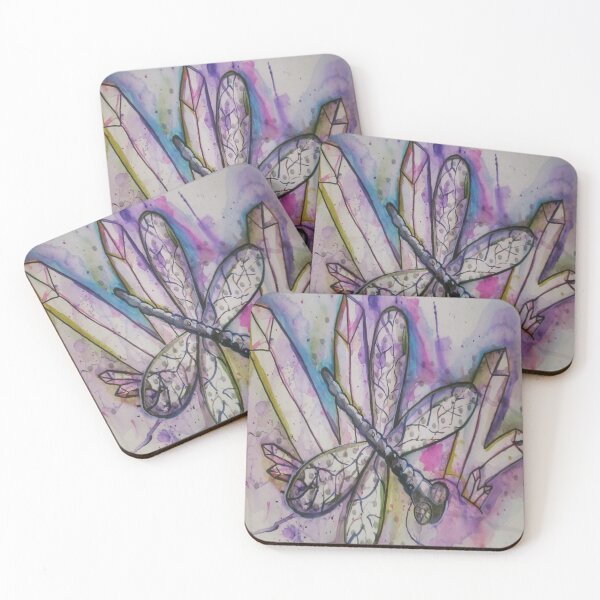 Item preview, DragonFly and Crystals designed and sold by Transcona CrystalLady.