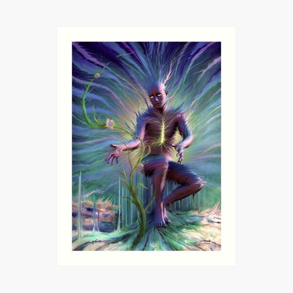 Intrinsic (Paths) Art Print