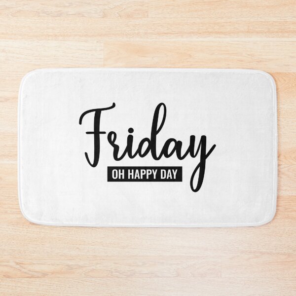 Item preview, Friday Oh Happy Day designed and sold by wikawiki.
