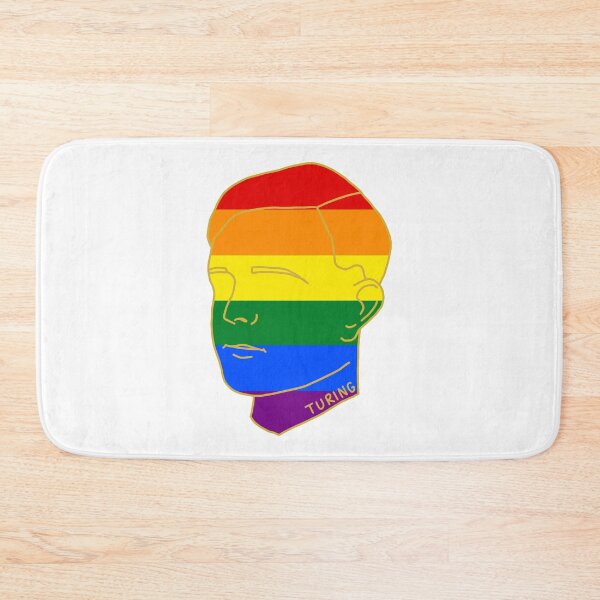 Item preview, HISTORICAL GAY ICONS - Alan Turing designed and sold by AdelinePurdy.