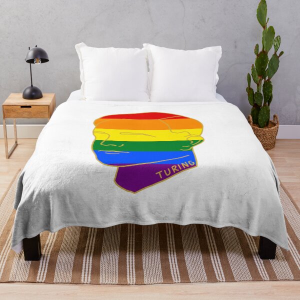 Item preview, HISTORICAL GAY ICONS - Alan Turing designed and sold by AdelinePurdy.