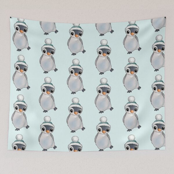 Artikelvorschau, Pinguin mit Mütze entworfen und verkauft von Blumchen.