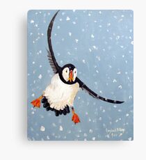 "Playful Puffin" Canvas Print