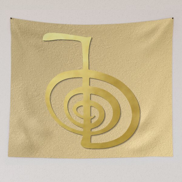 Item preview, Reiki healing CHO KU REI The Power Symbol gold spiritual element designed and sold by Michallandsberg.