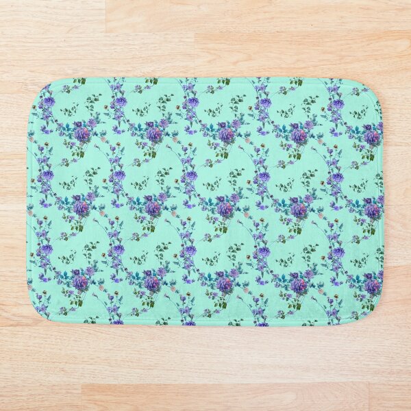 Item preview, Blues Aqua Rose Zen by Mira Tasich designed and sold by Mira Tasich.
