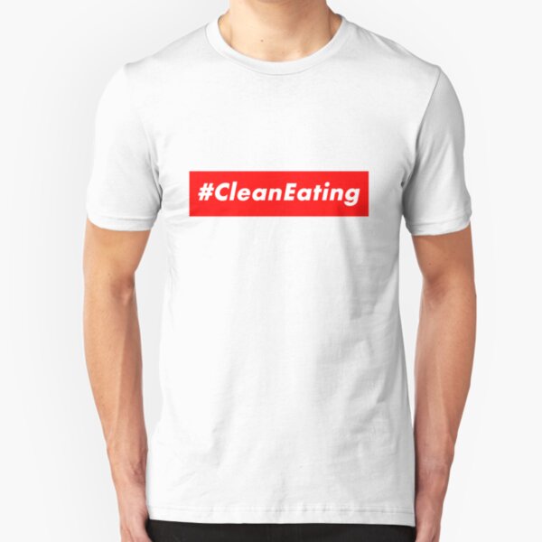 #CleanEating / Clean Eating Slim Fit T-Shirt