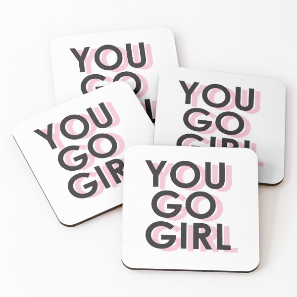 Item preview, You go girl, girl power, positive, positive energy designed and sold by Pascally.