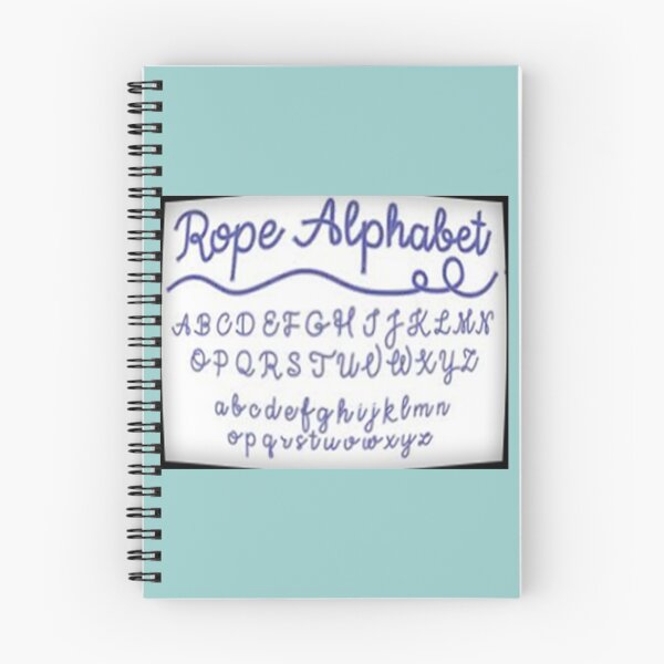 Item preview, Rope Alphabet designed and sold by MrNik.