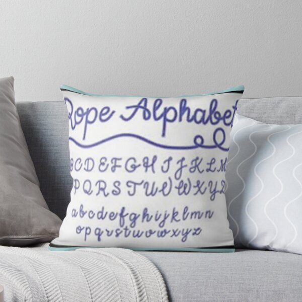 Item preview, Rope Alphabet designed and sold by MrNik.
