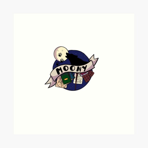 Moony / Remus Lupin Art Print
