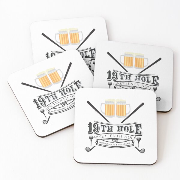 Item preview, 19 hole, golf, beer, friendship, brotherhood, designed and sold by Pascally.