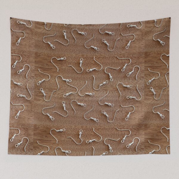 Item preview, Silver Earring Hooks designed and sold by pinkal.