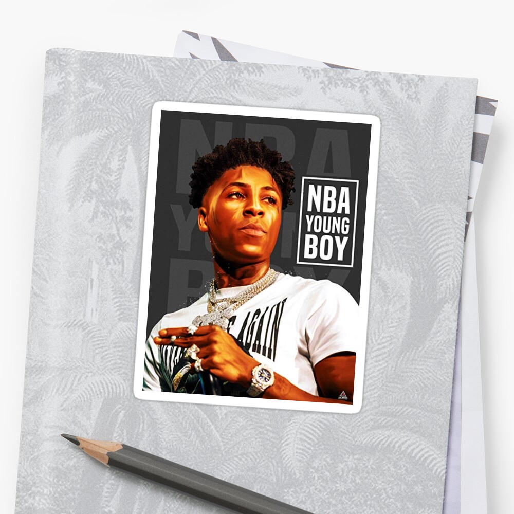 NBA Youngboy Sticker by YajeylisSanchez Redbubble