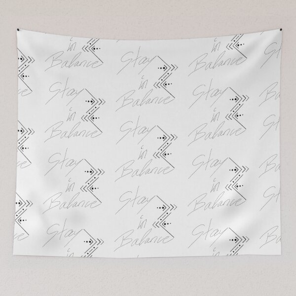 Item preview, Stay in balance designed and sold by BaristaRebel.
