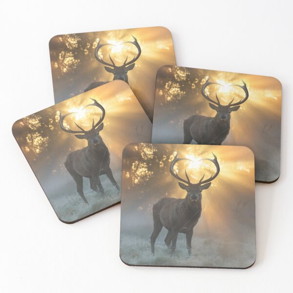 Item preview, Love you Deer, Heart shaped antler stag designed and sold by Junkyardmax.