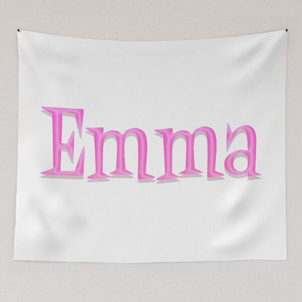 Item preview, Girl Name Emma in Cartoon Style designed and sold by Space-Bug.