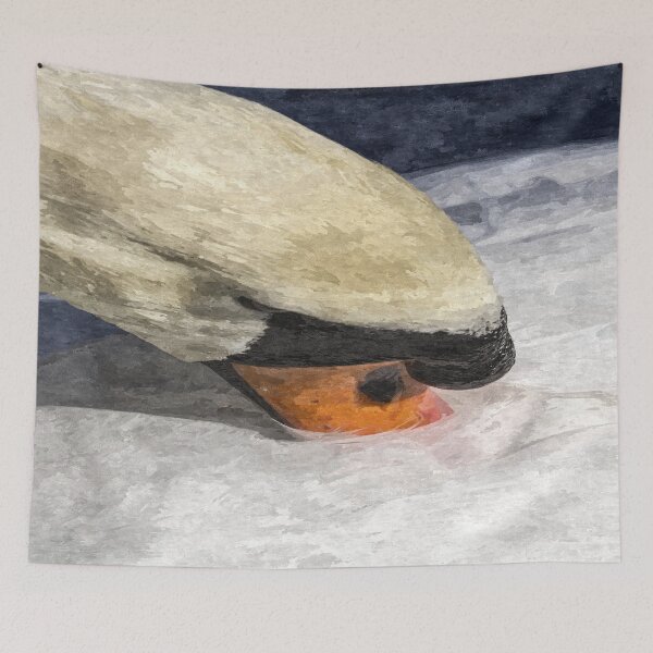 Item preview, The Preening Swan Art designed and sold by Londonimages.