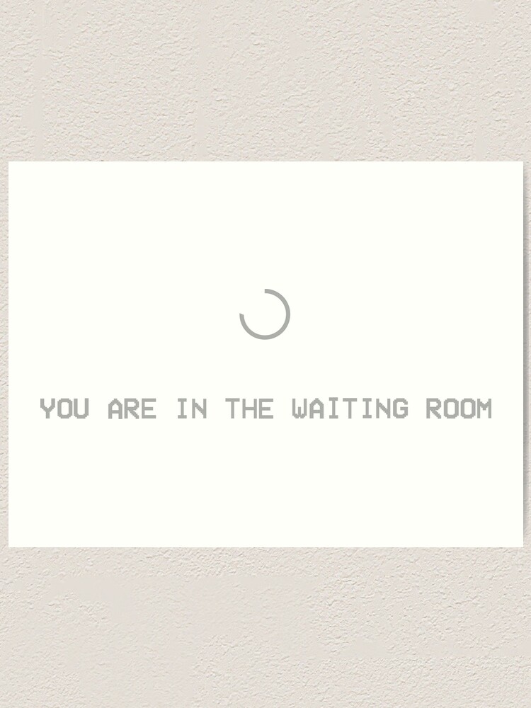 Yeezy Supply Waiting Room Message 