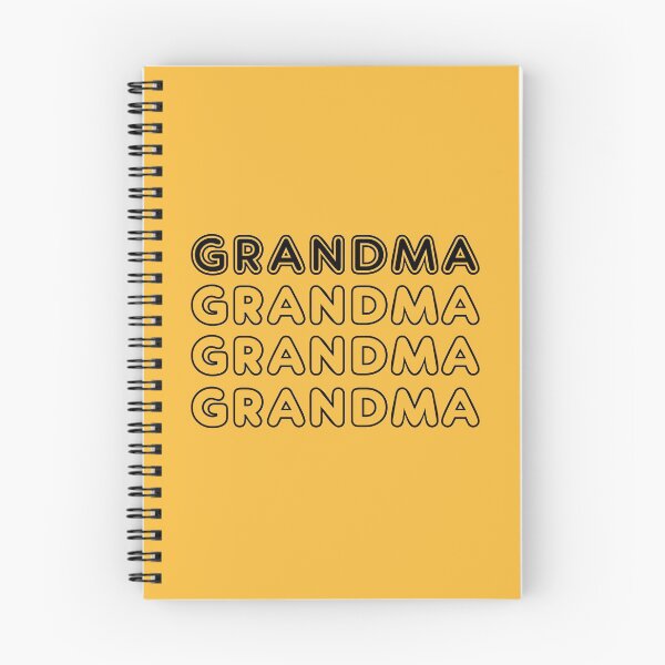 Item preview, Grandma on Repeat, fuente Black Delaney designed and sold by ML-Design-Guy.